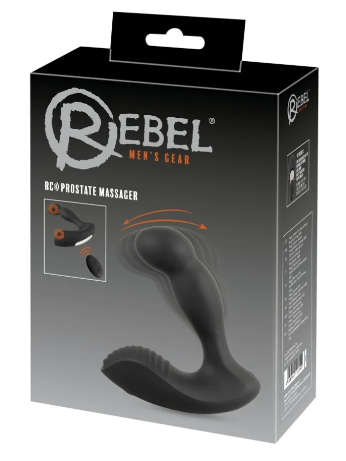 Prostata-Vibrator RC Prostate Massager in schwarz