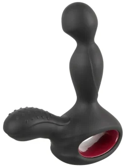Prostata-Vibrator Silicone Prostate Plug in schwarz