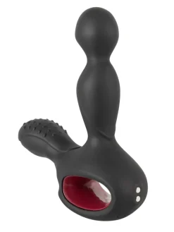 Prostata-Vibrator Silicone Prostate Plug in schwarz