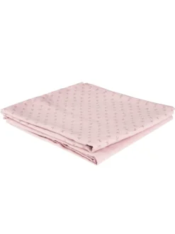 Puck- & Stilltuch Lil Planet 2er Set rosa/mauve, Bio-Baumwolle