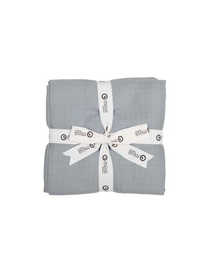 Pucktuch 2er-Pack in Jasmin blue