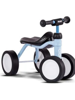Pukylino Laufrad retro blue mit Lenkerpolster