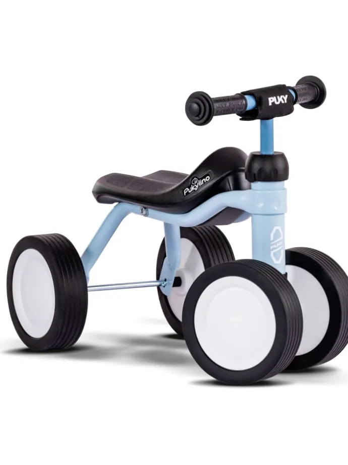 Pukylino Laufrad retro blue mit Lenkerpolster