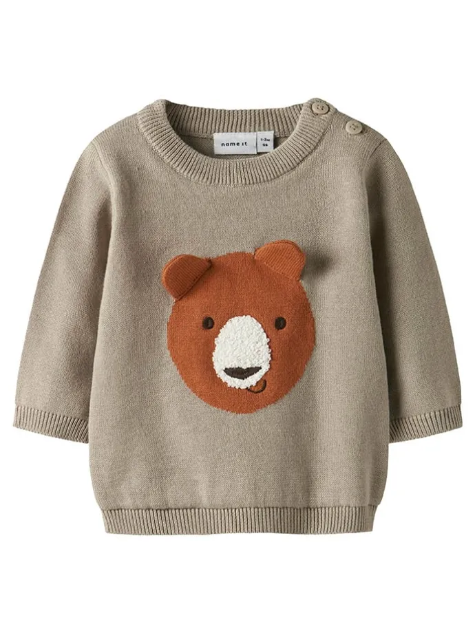 Pullover "Berrys" in Beige