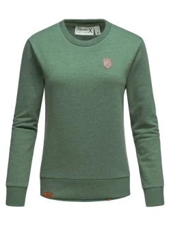 Pullover CASSY in Grün Melange