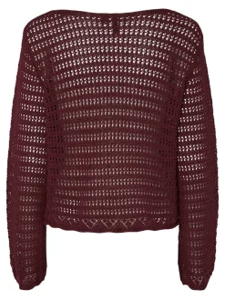 Pullover "Fallon" in Braun