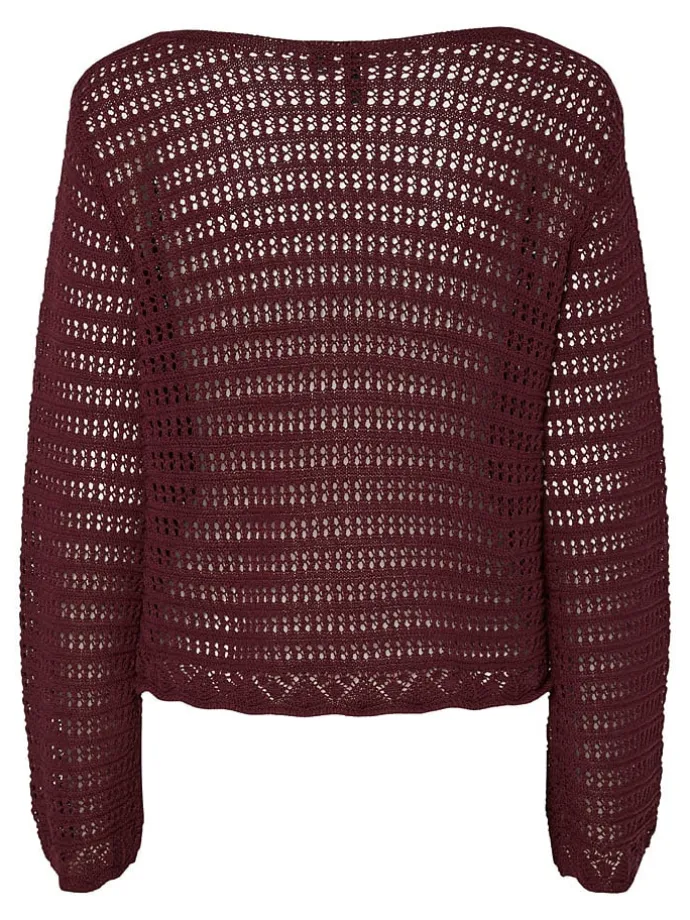 Pullover "Fallon" in Braun