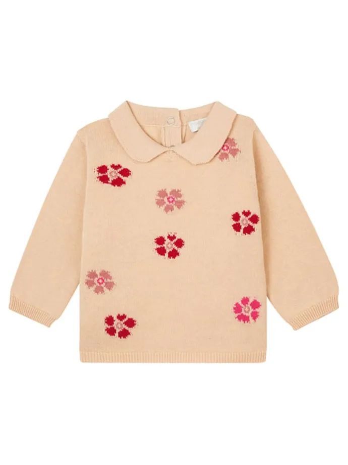 Pullover "Feuchy" in Hellorange