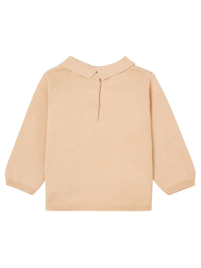 Pullover "Feuchy" in Hellorange