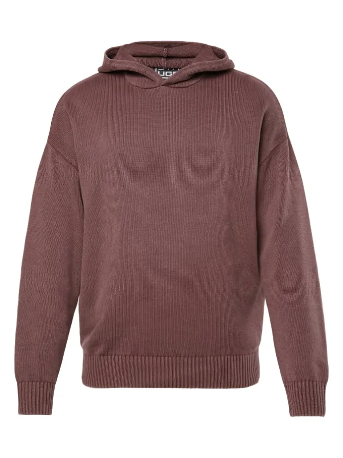 Pullover in aubergine