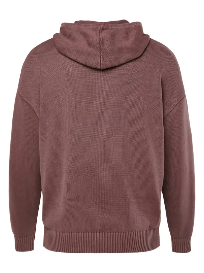Pullover in aubergine