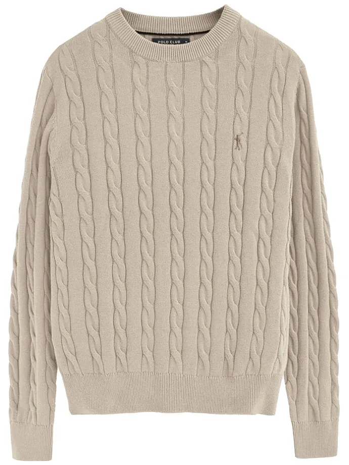 Pullover in Beige