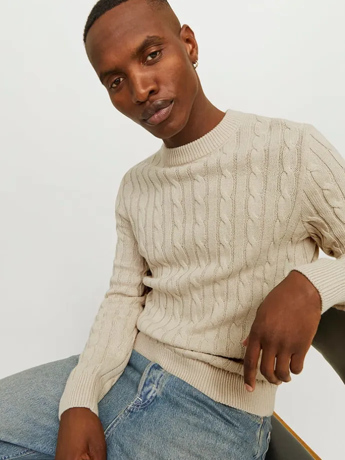 Pullover in Beige