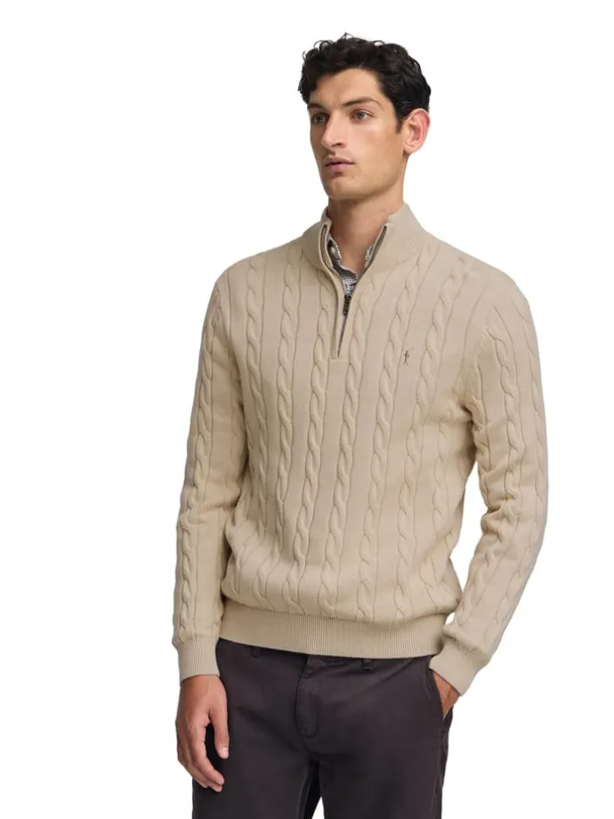 Pullover in Beige