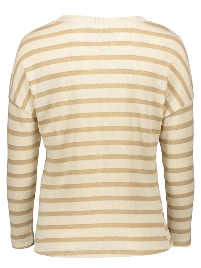 Pullover in Beige/ Hellbraun