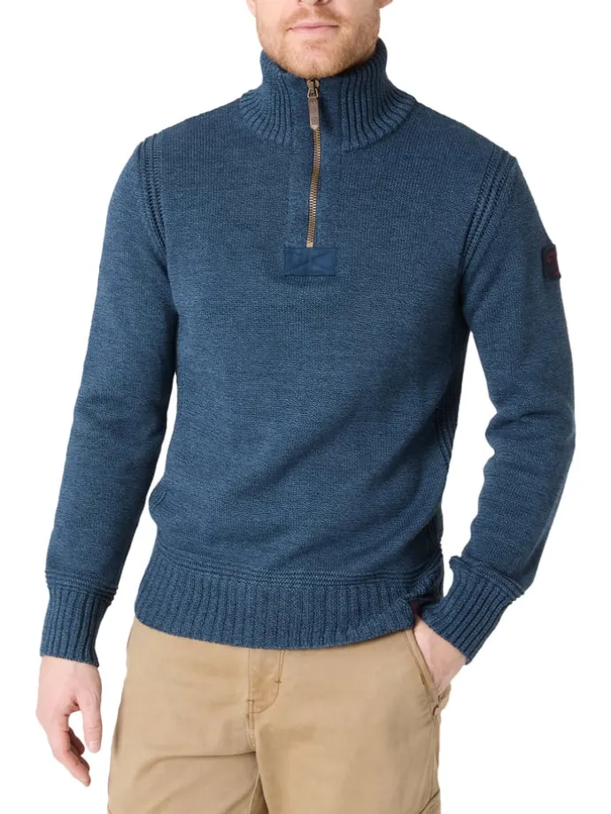 Pullover in Blau