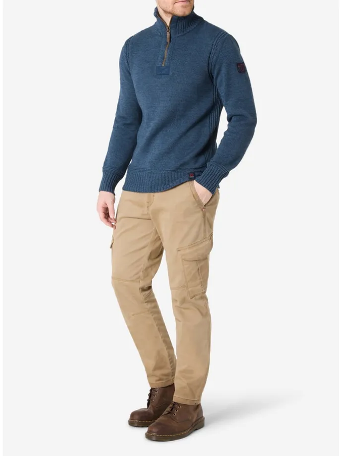 Pullover in Blau