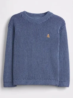 Pullover in Blau