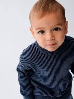 Pullover in Blau
