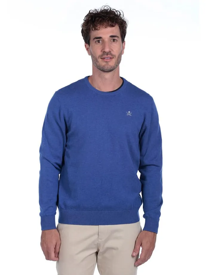 Pullover in Blau