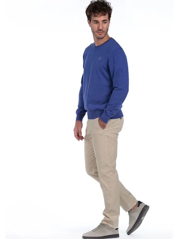Pullover in Blau