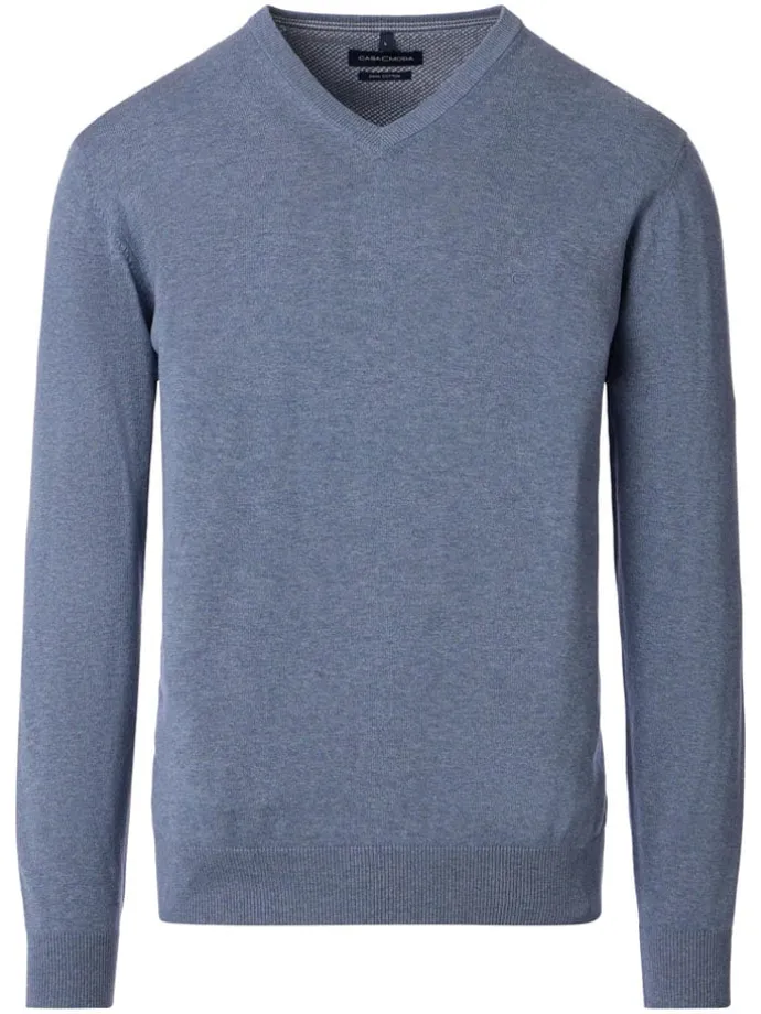 Pullover in Blaugrau