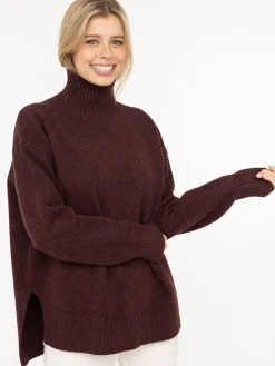 Pullover in Bordeaux