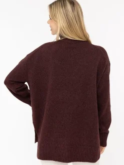Pullover in Bordeaux