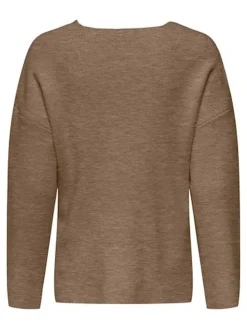 Pullover in Braun