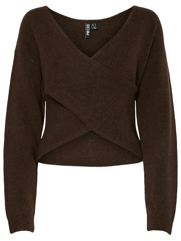 Pullover in Braun