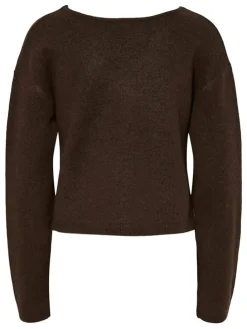 Pullover in Braun