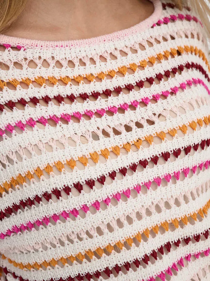 Pullover in Bunt