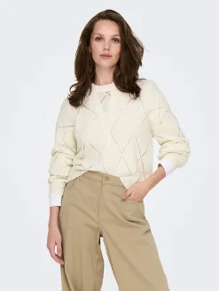 Pullover in Creme