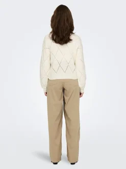 Pullover in Creme