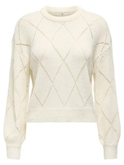 Pullover in Creme
