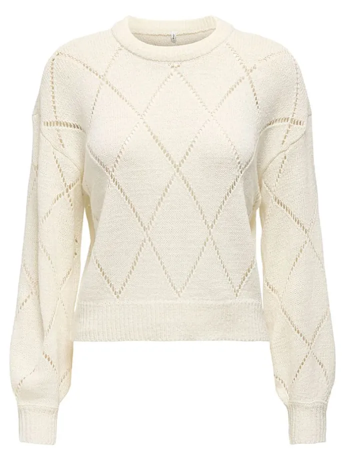 Pullover in Creme