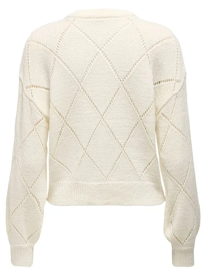 Pullover in Creme
