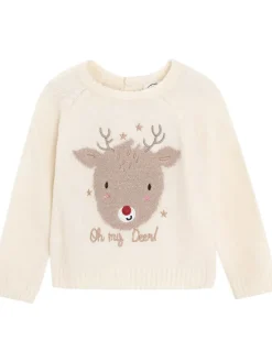 Pullover in Creme