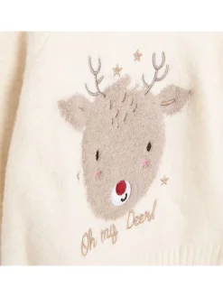 Pullover in Creme