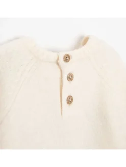 Pullover in Creme