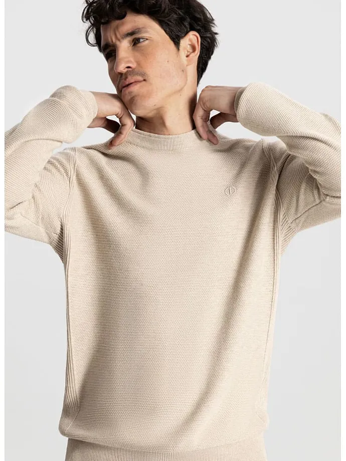 Pullover in Creme