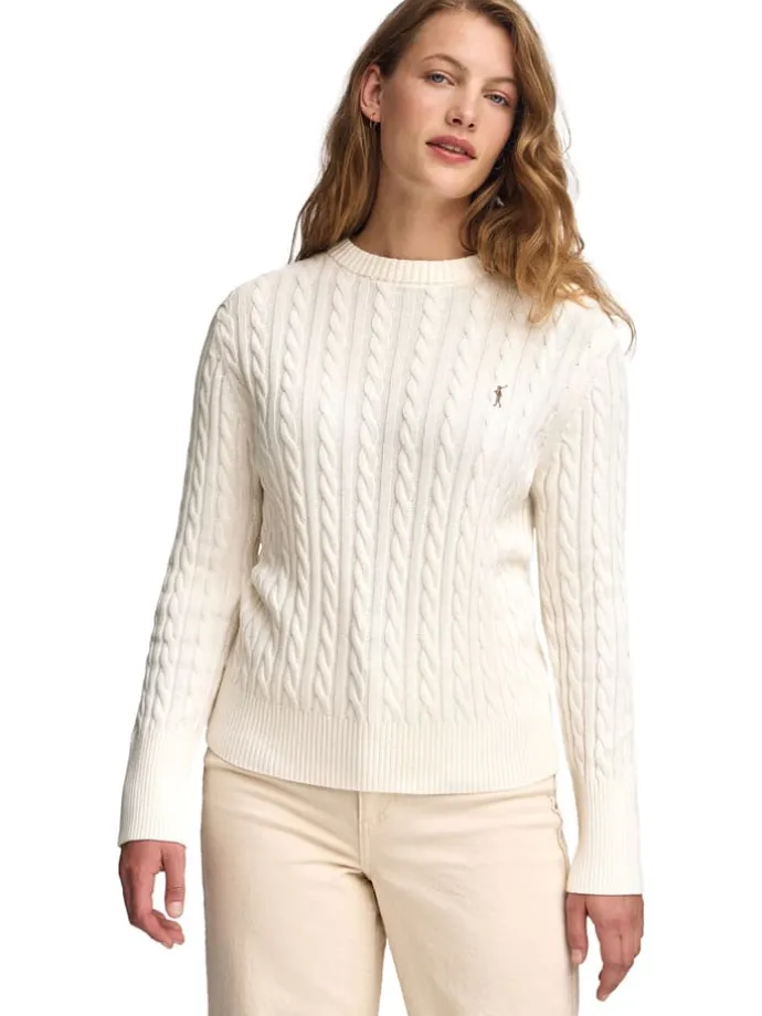 Pullover in Creme