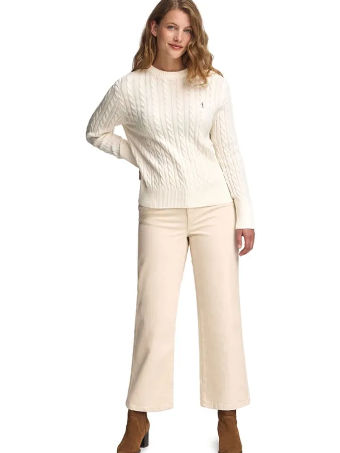 Pullover in Creme