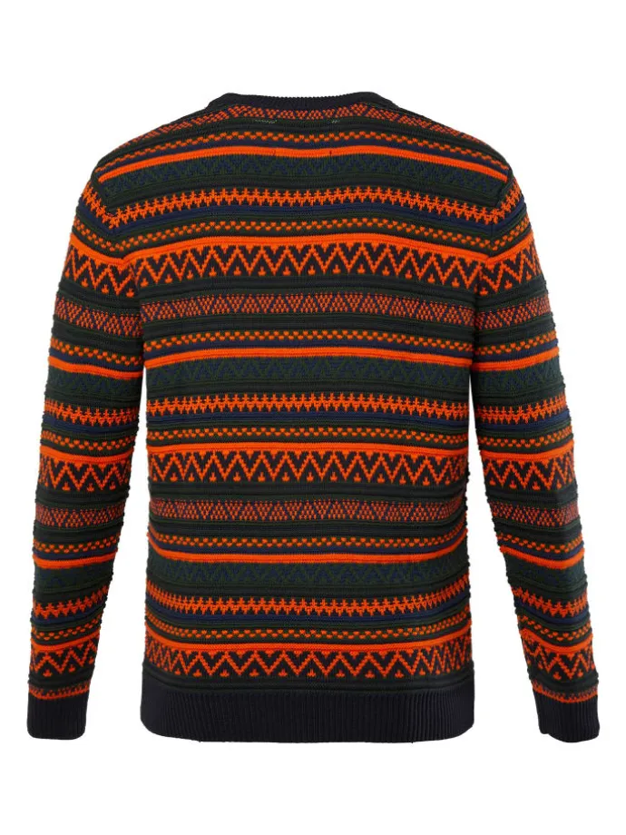 Pullover in dunkel marine