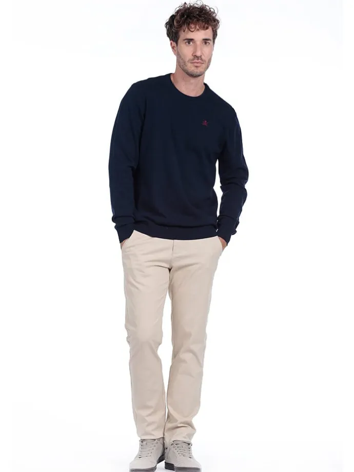 Pullover in Dunkelblau