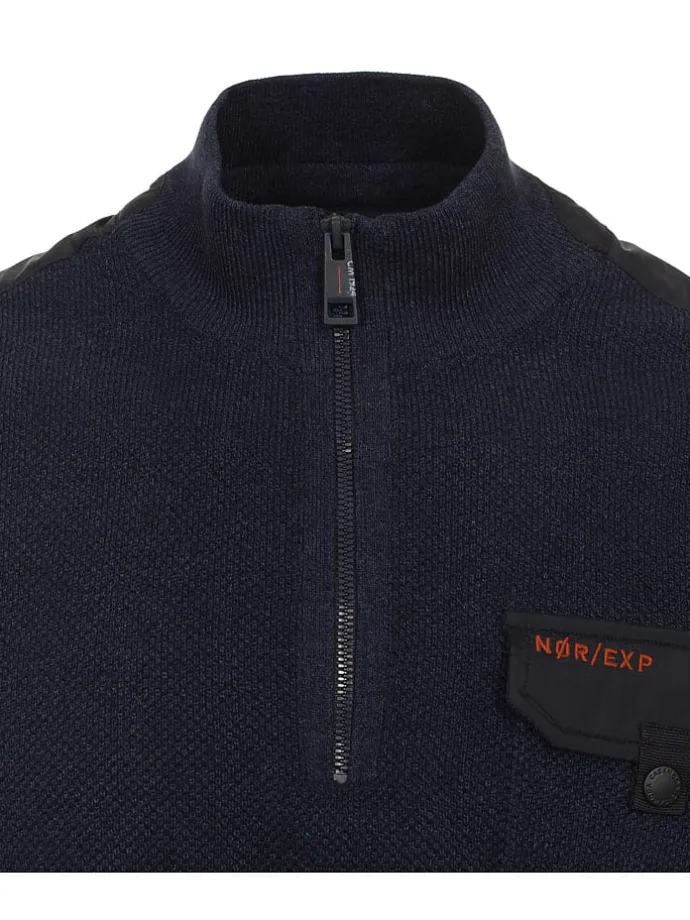 Pullover in Dunkelblau