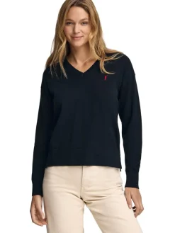 Pullover in Dunkelblau