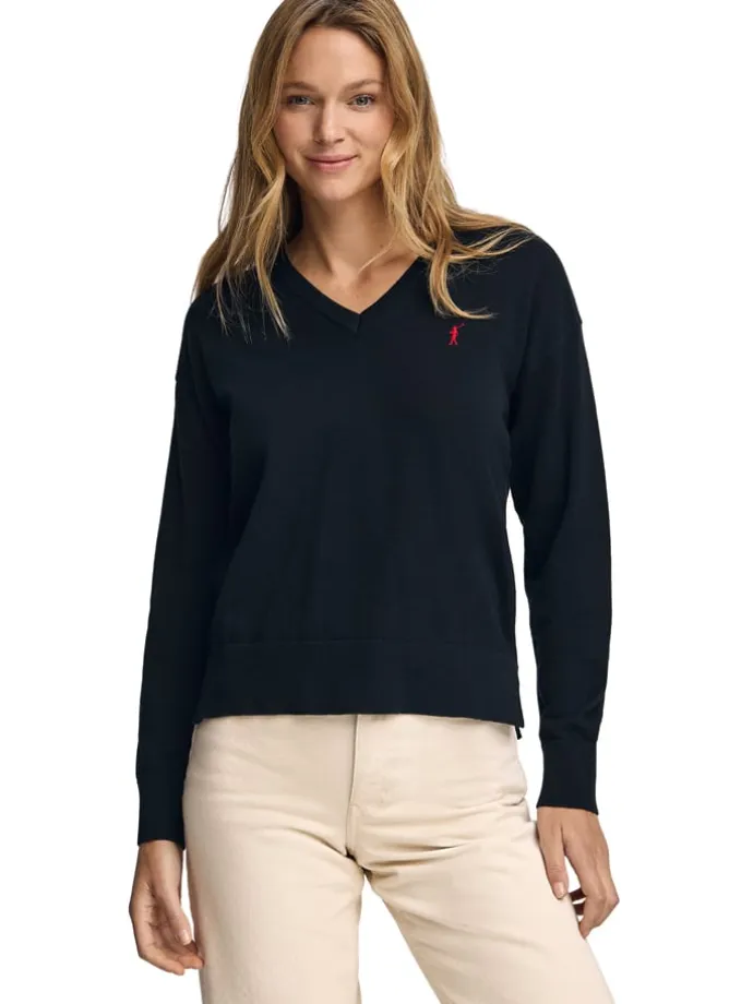 Pullover in Dunkelblau