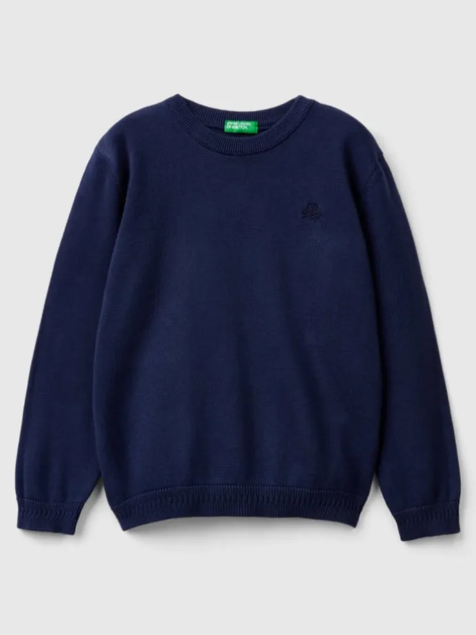 Pullover in Dunkelblau