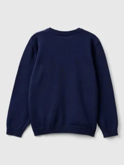 Pullover in Dunkelblau